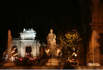 Plaza Cibeles y Puerta de Alcalá, Madrid